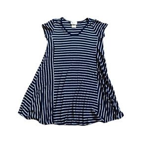 🎉 ROLLA COSTER Navy White Stripe Tunic, size 8